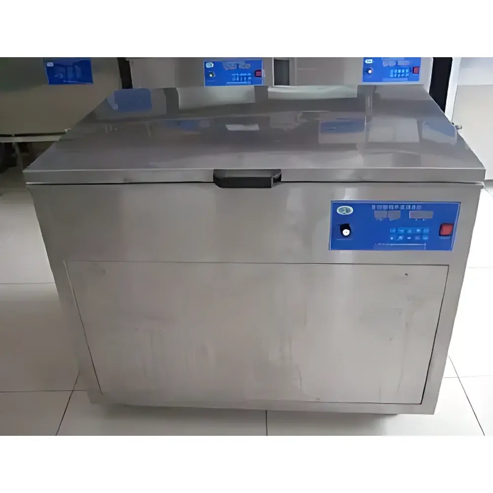 SYC-Sonic SCQ-9201B Digital Programmable Ultrasonic Cleaner with Heated Bath & Multi-Frequency Transducer Array