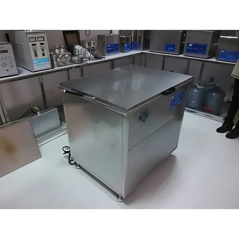 SYC Sycs SCQ-1000C 54L Benchtop Ultrasonic Cleaner with Triple-Frequency Operation and Programmable Digital Control