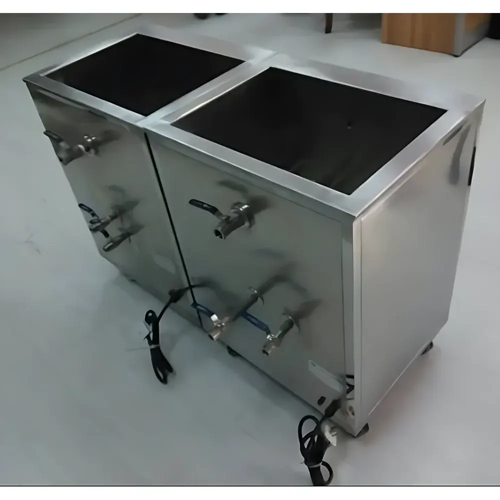 Shengyan SCQ-13119 Dual-Tank Ultrasonic Cleaner with Bubble Rinsing Station