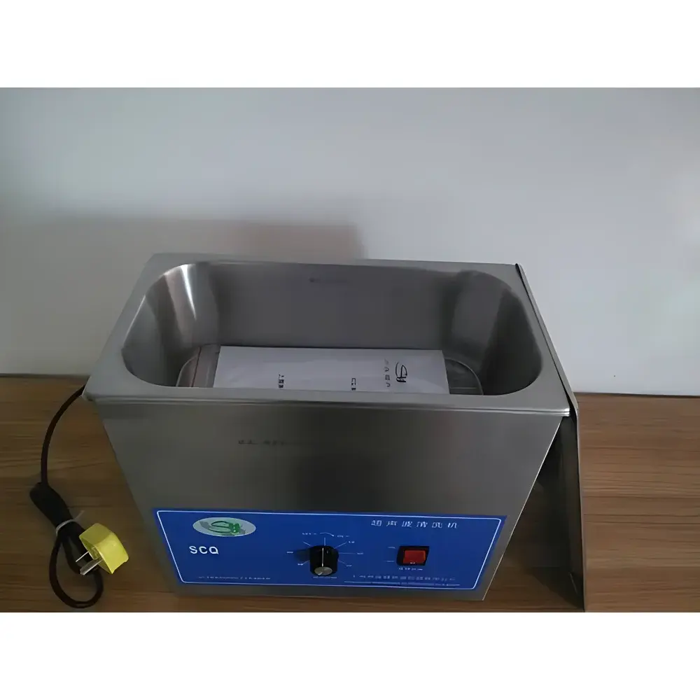 SYC Sycs SCQ-2201 3L Benchtop Ultrasonic Cleaner for HPLC Component Cleaning