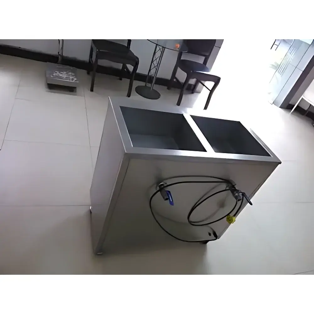 SYC Sycs SCQ-Dual-Tank 15L Digital Ultrasonic Cleaner with Dual-Frequency Heating Control