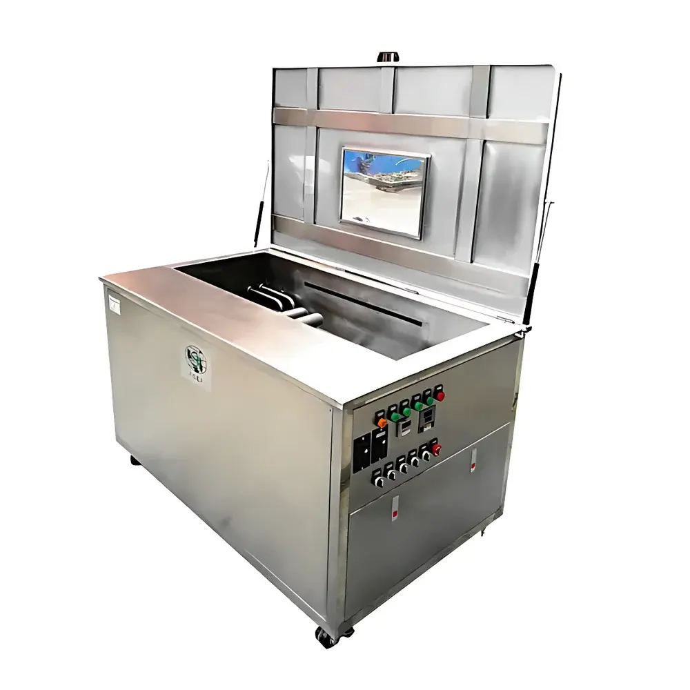 Shengyan (SYCS) SCQ-170210L Dedicated Ultrasonic Cleaning System for Titanium Sintered Filter Cartridges and Rods