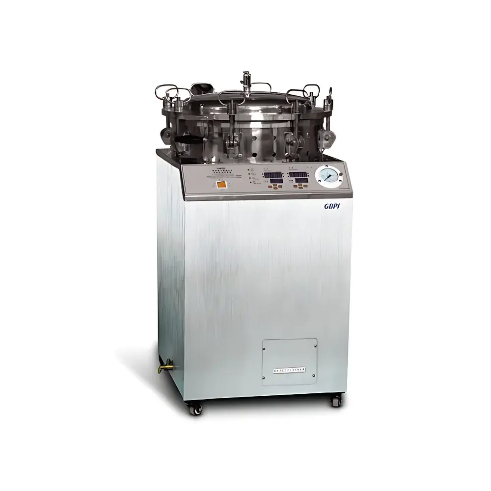 GBPI ZM-100B Vertical Retort Sterilizer with Back-Pressure Control