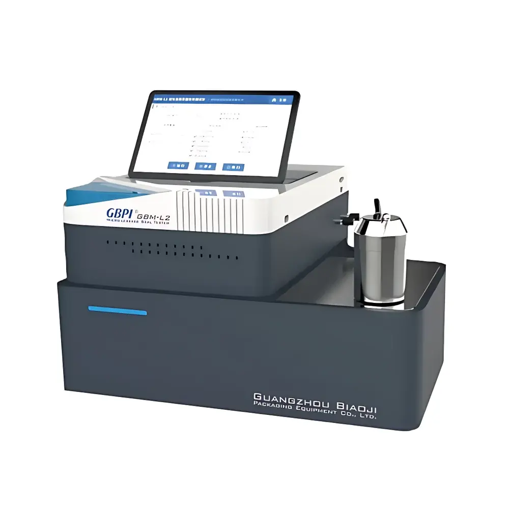 GBPI GBM-L2C Vacuum Decay & Pressure Decay Micro-Leak Tester for Infusion Bottles