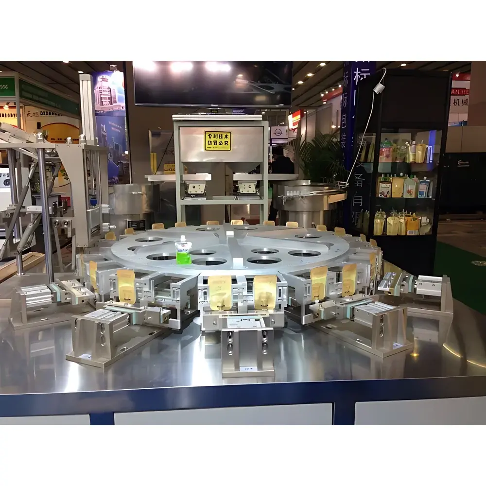 GBPI GF-1600 Automatic Spout Insertion and Heat-Sealing Machine for Stand-Up Pouches