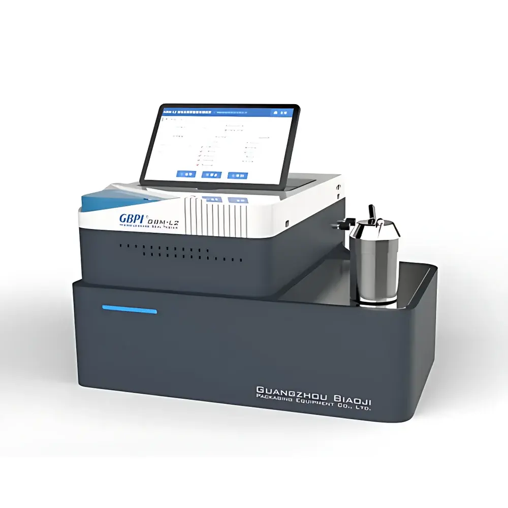 GBPI GBM-L2V Dual-Pressure Micro-Leak Integrity Tester for Ophthalmic Bottles