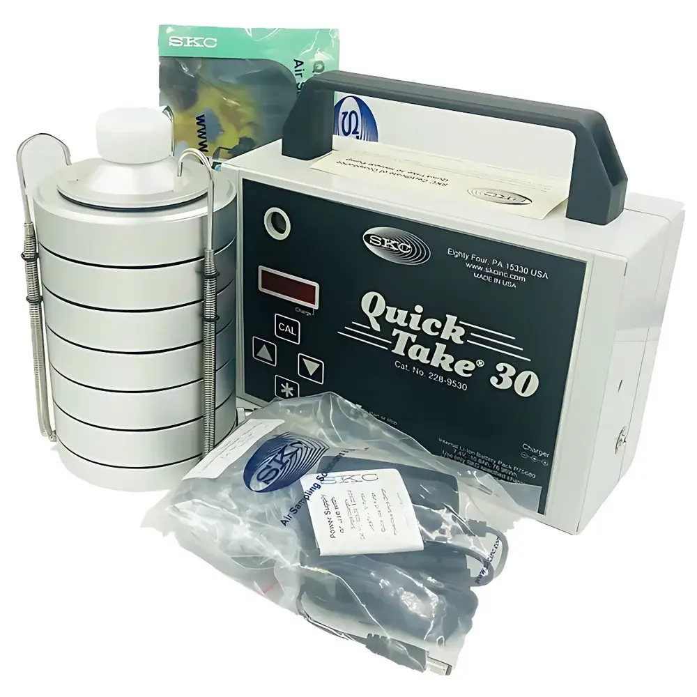 SKC QT30 / QuickTake 30 Six-Stage Andersen Impaction Air Microbial Sampler