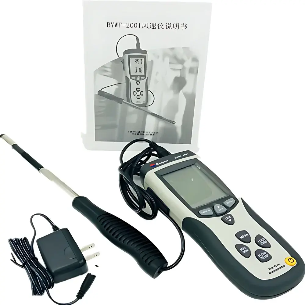 BJBY BYWF-2001 Digital Hot-Wire Anemometer