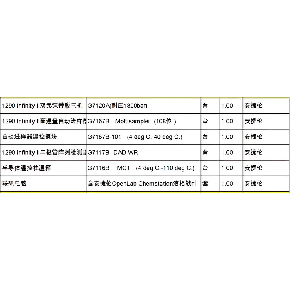 Agilent 1290 Infinity II Binary UHPLC System (Refurbished)