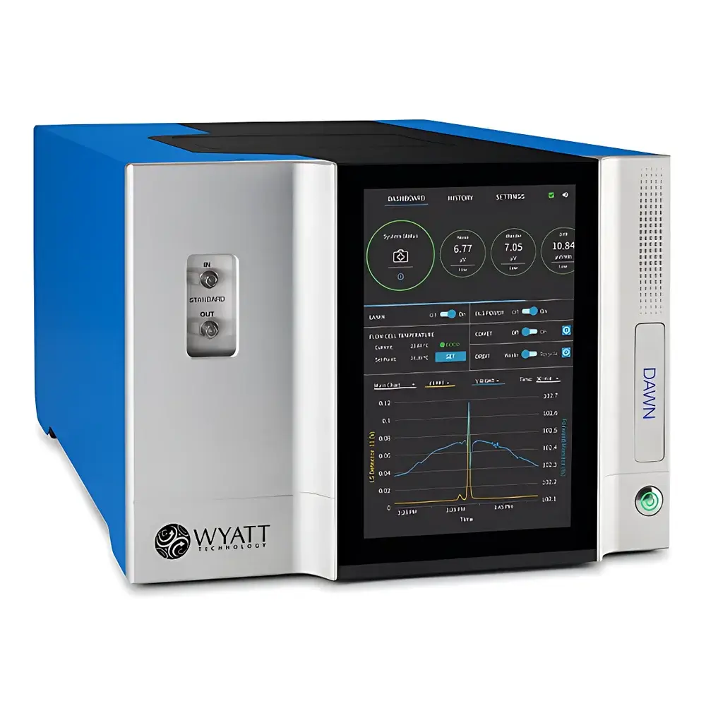 Wyatt DAWN 18-Angle Multi-Angle Light Scattering (MALS) Instrument