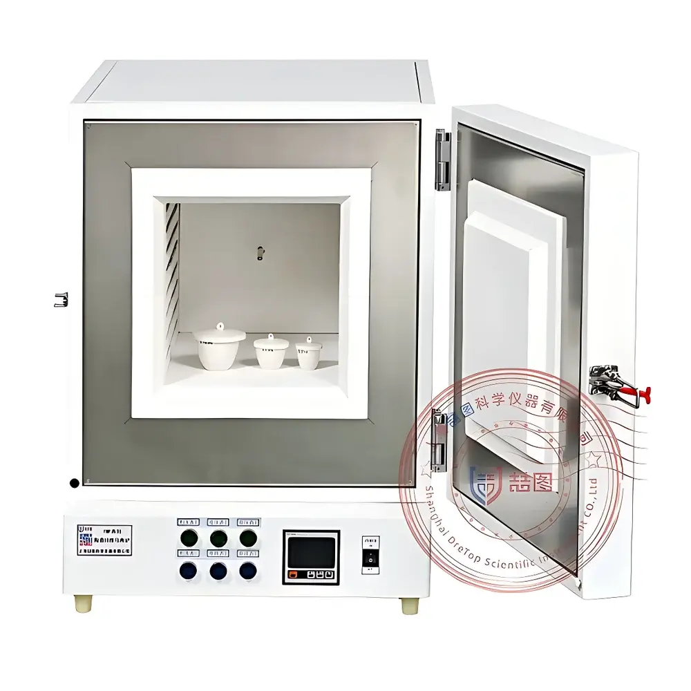 DRETOP TMF-63-12TP Ceramic Fiber Muffle Furnace