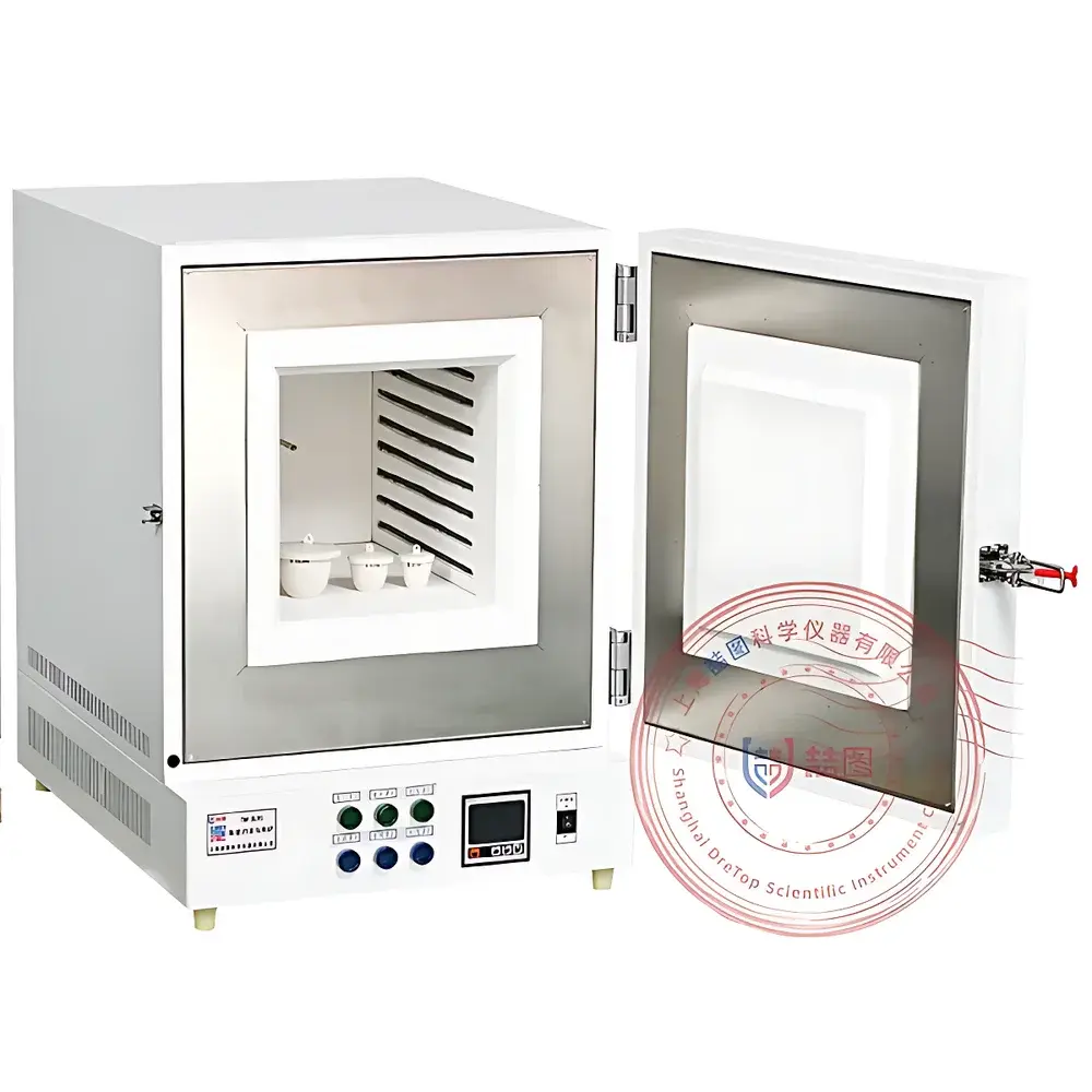 DRETOP TMF-63-12TP Ceramic Fiber Muffle Furnace