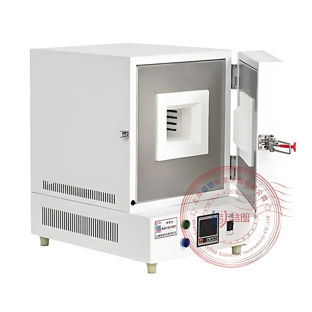 DRETOP TMF-2-10TP Compact Ceramic Fiber Muffle Furnace