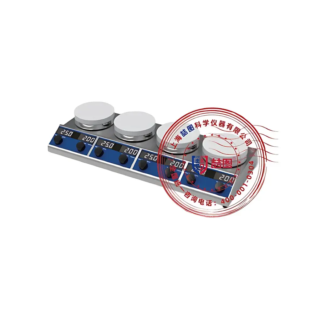 DRETOP MCH-4D Four-Position Programmable Temperature-Controlled Magnetic Stirrer