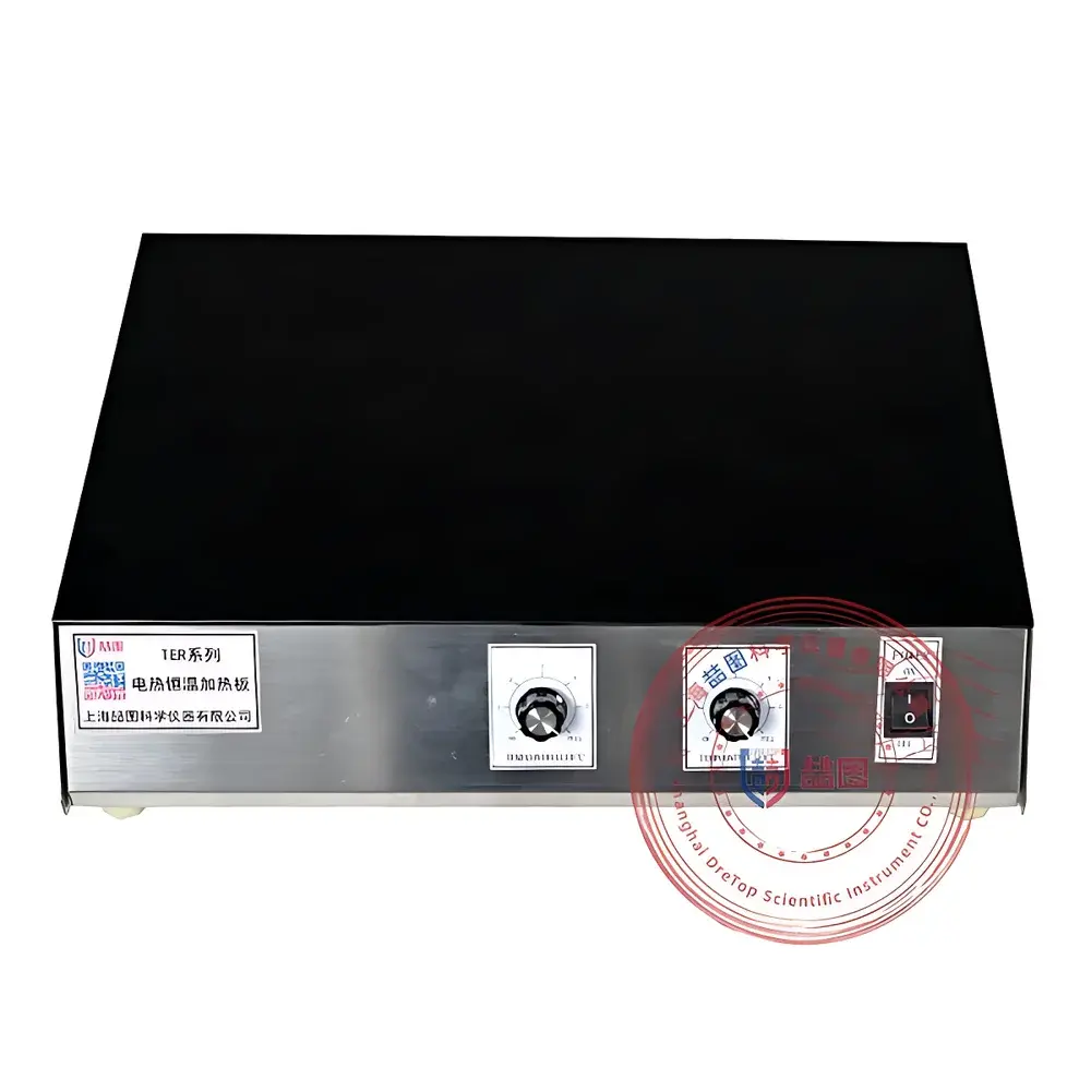 DRETOP TER Series Compact Electric Heating Plate with Ceramic-Glass Surface