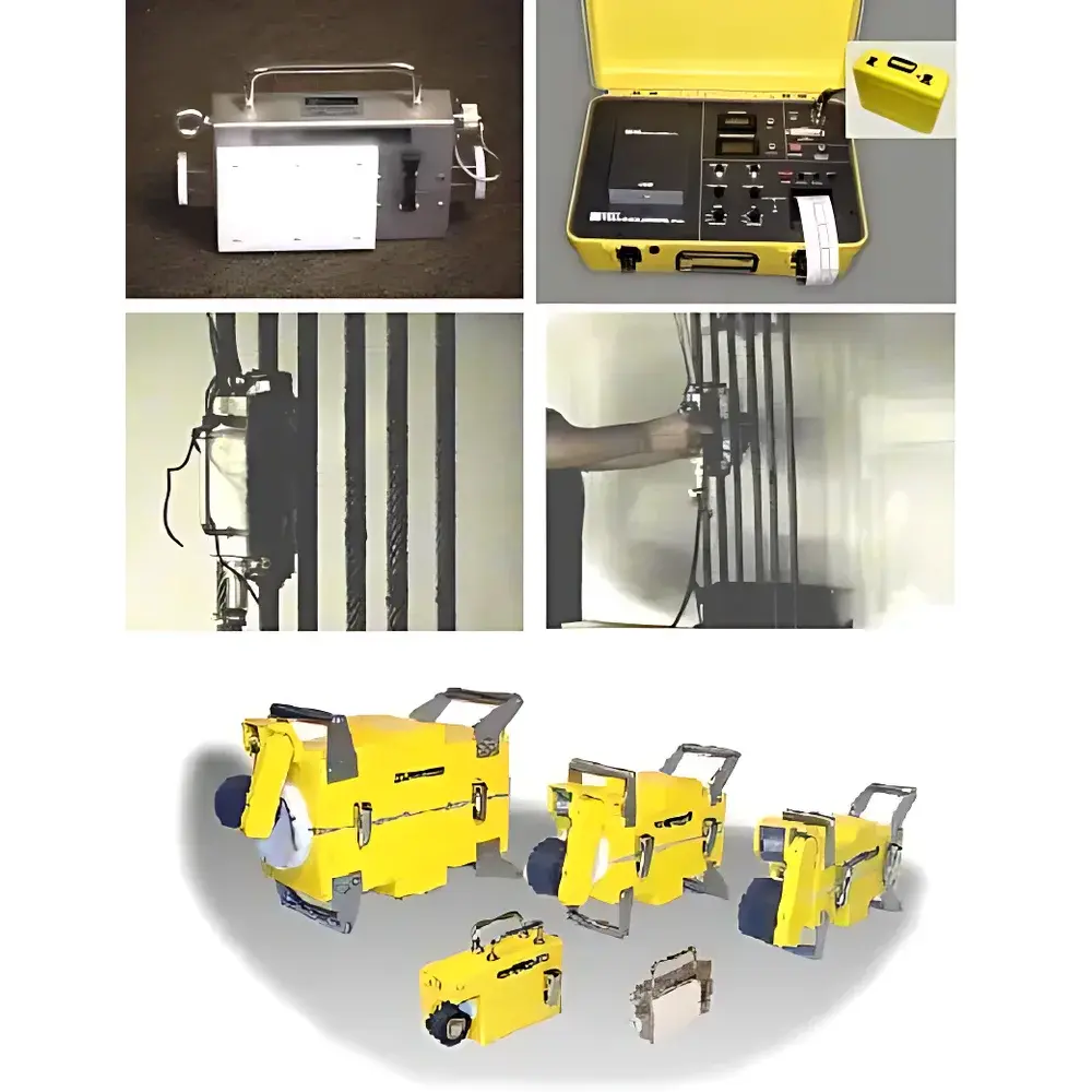 LMA-CC-7503 Portable Electromagnetic Wire Rope Non-Destructive Testing (NDT) System with Dual-Mode LF/LMA Analysis