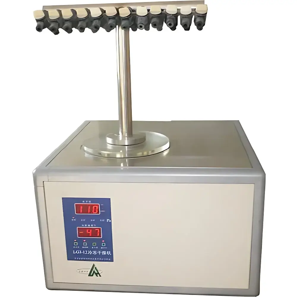 LGJ-12 Multi-Manifold T-Type Laboratory Freeze Dryer