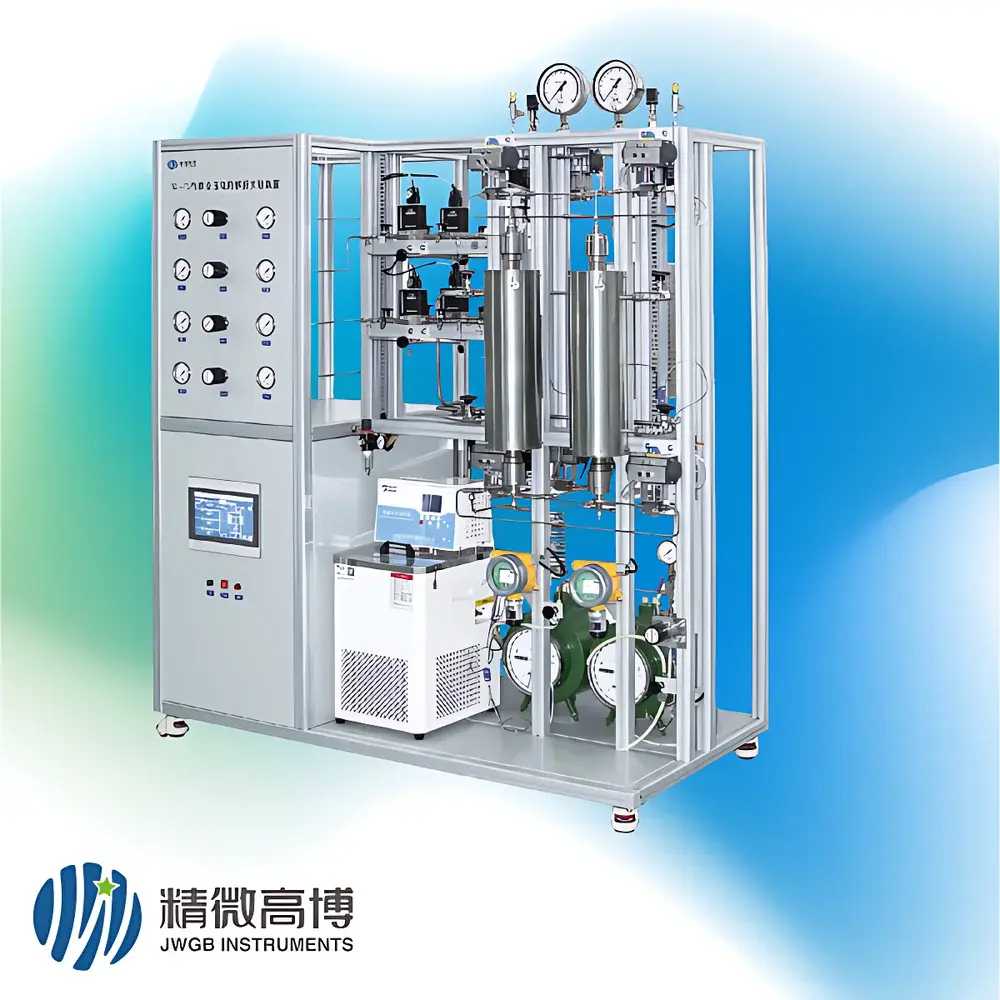 JWGB Custom-Built Variable-Temperature/Variable-Pressure Adsorption/Desorption Apparatus