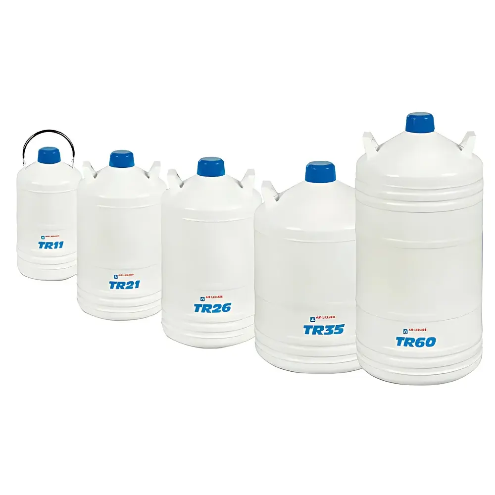 WIGGENS ALU Series Liquid Nitrogen Storage and Transport Dewars