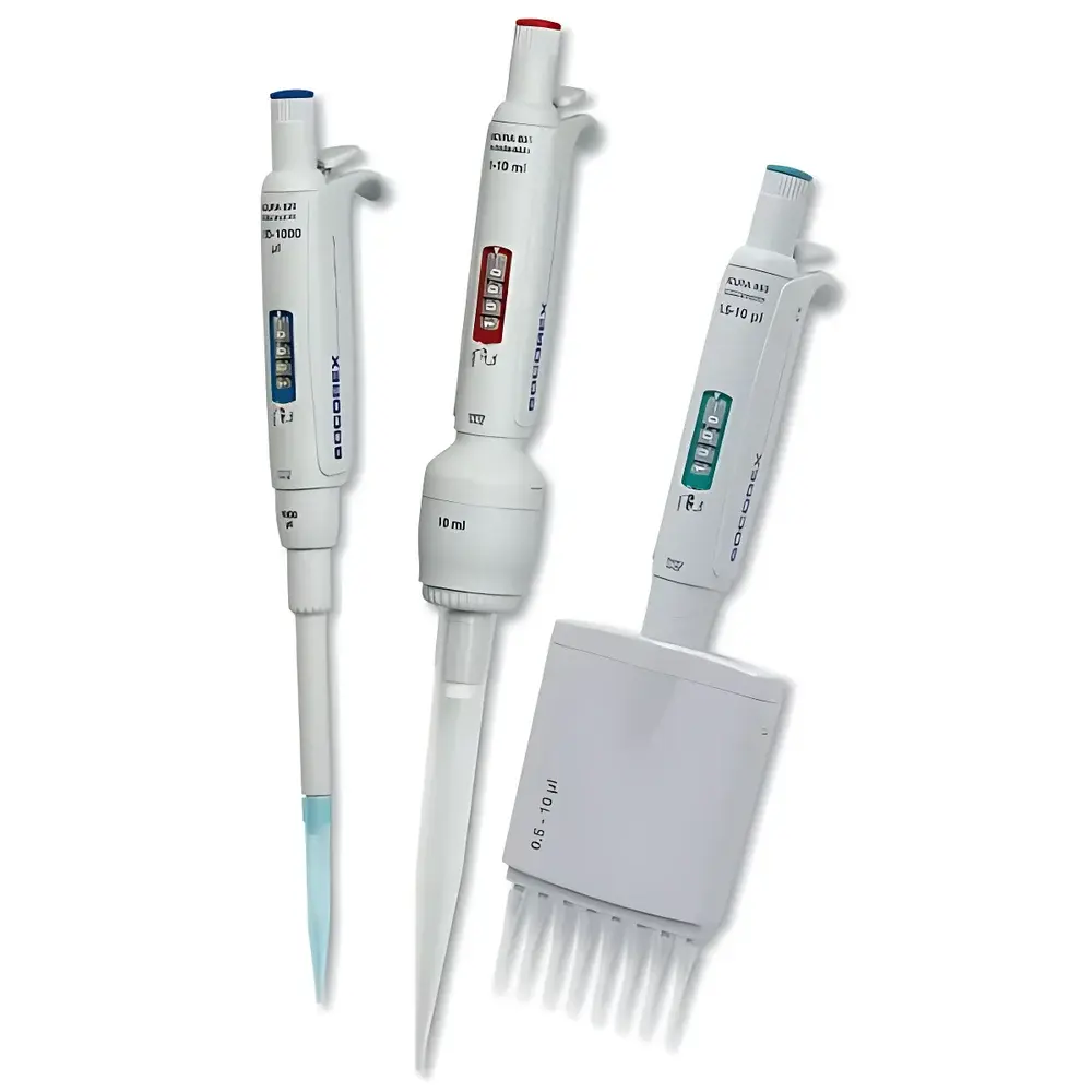 SOCOREX Acura Manual 825/835/855 Precision Adjustable-Volume Pipettes