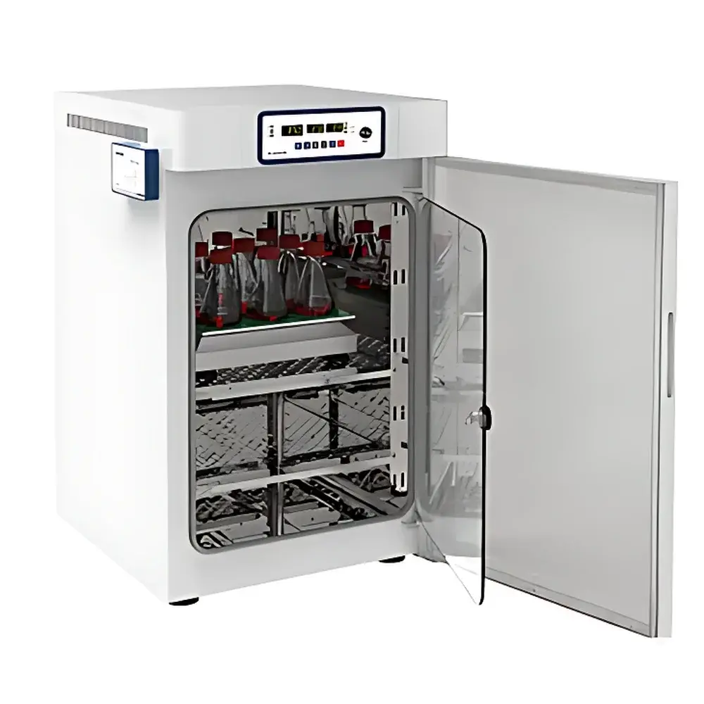 WIGGENS WCI-180S Carbon Dioxide Incubator with Integrated Magnetic Drive Shaker or Roller System