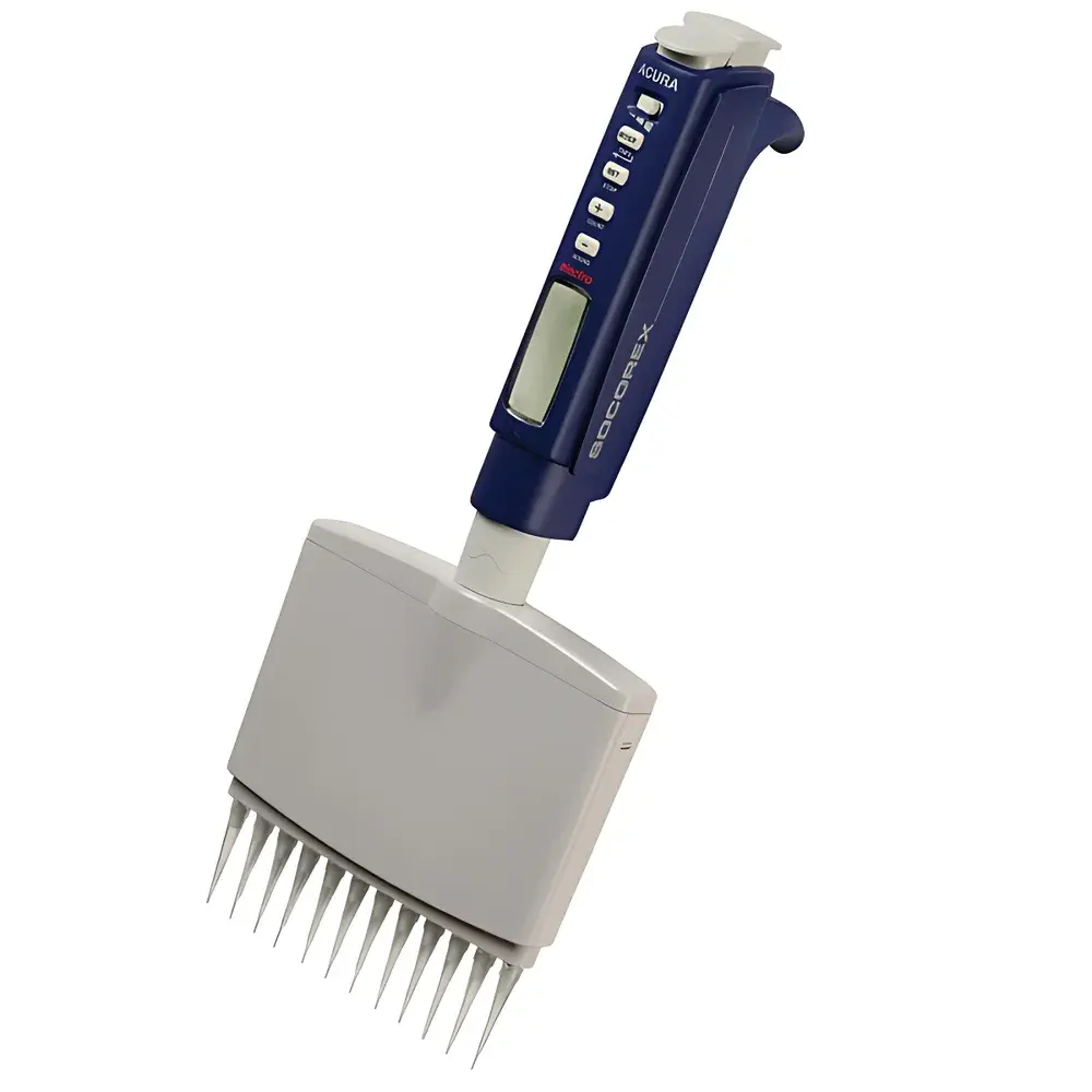 SOCOREX Acura 956 Precision Multi-Channel Electronic Pipette