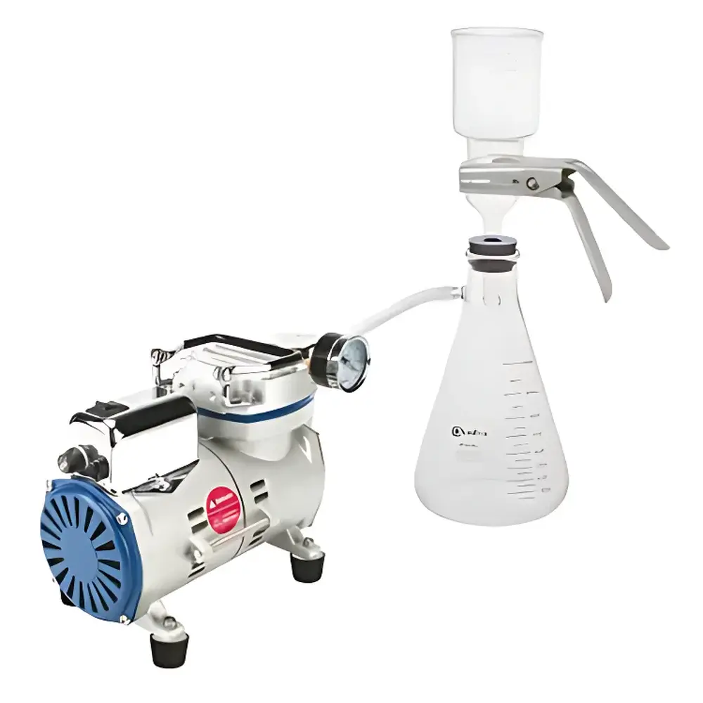 WIGGENS V300A Vacuum Filtration System with Magnetic Drain Bottle