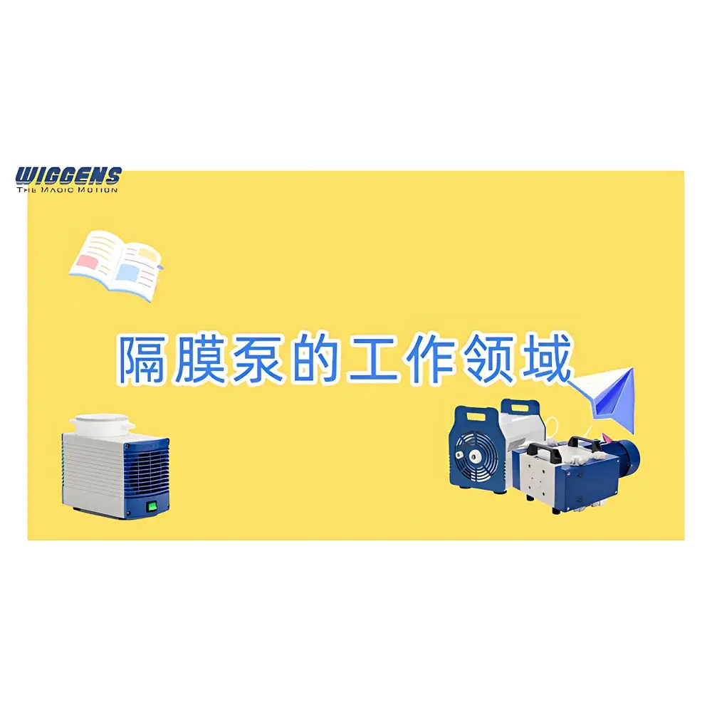 WIGGENS C520 Corrosion-Resistant Diaphragm Vacuum Pump