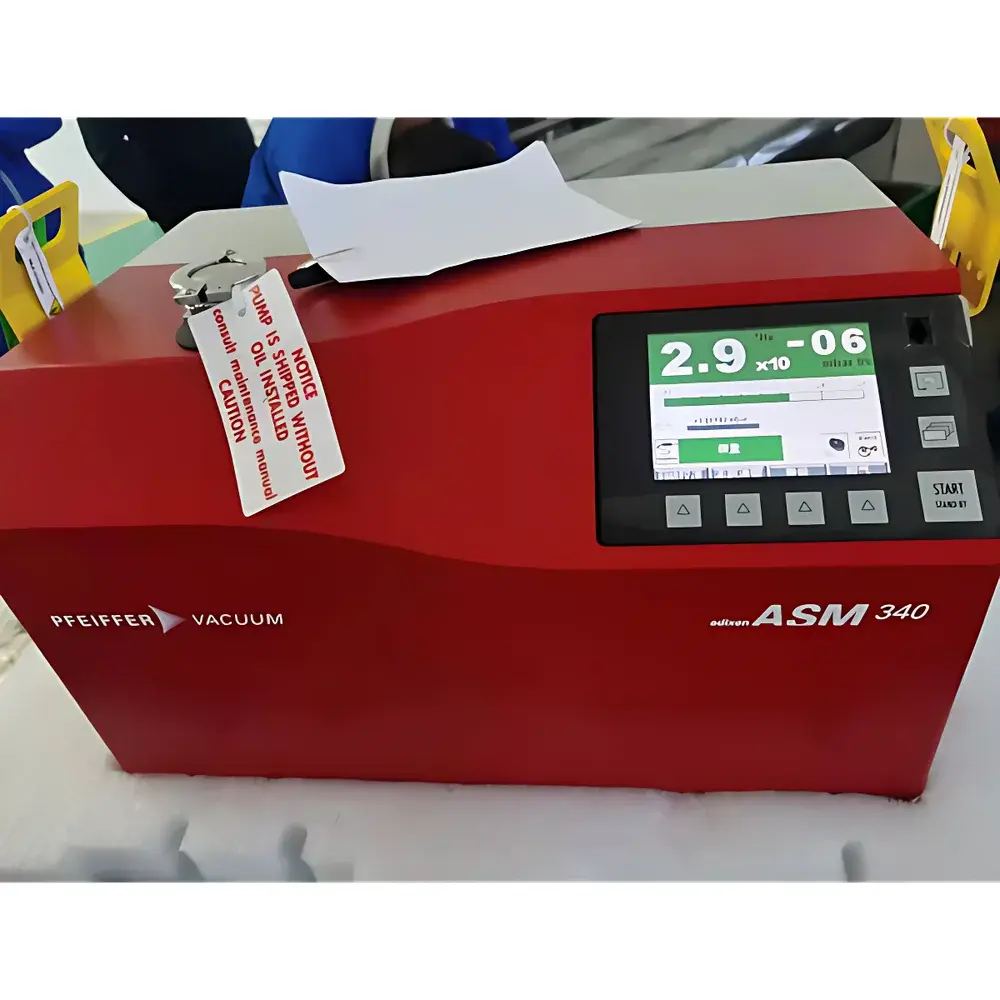 Pfeiffer ASM 340D Helium Mass Spectrometer Leak Detector