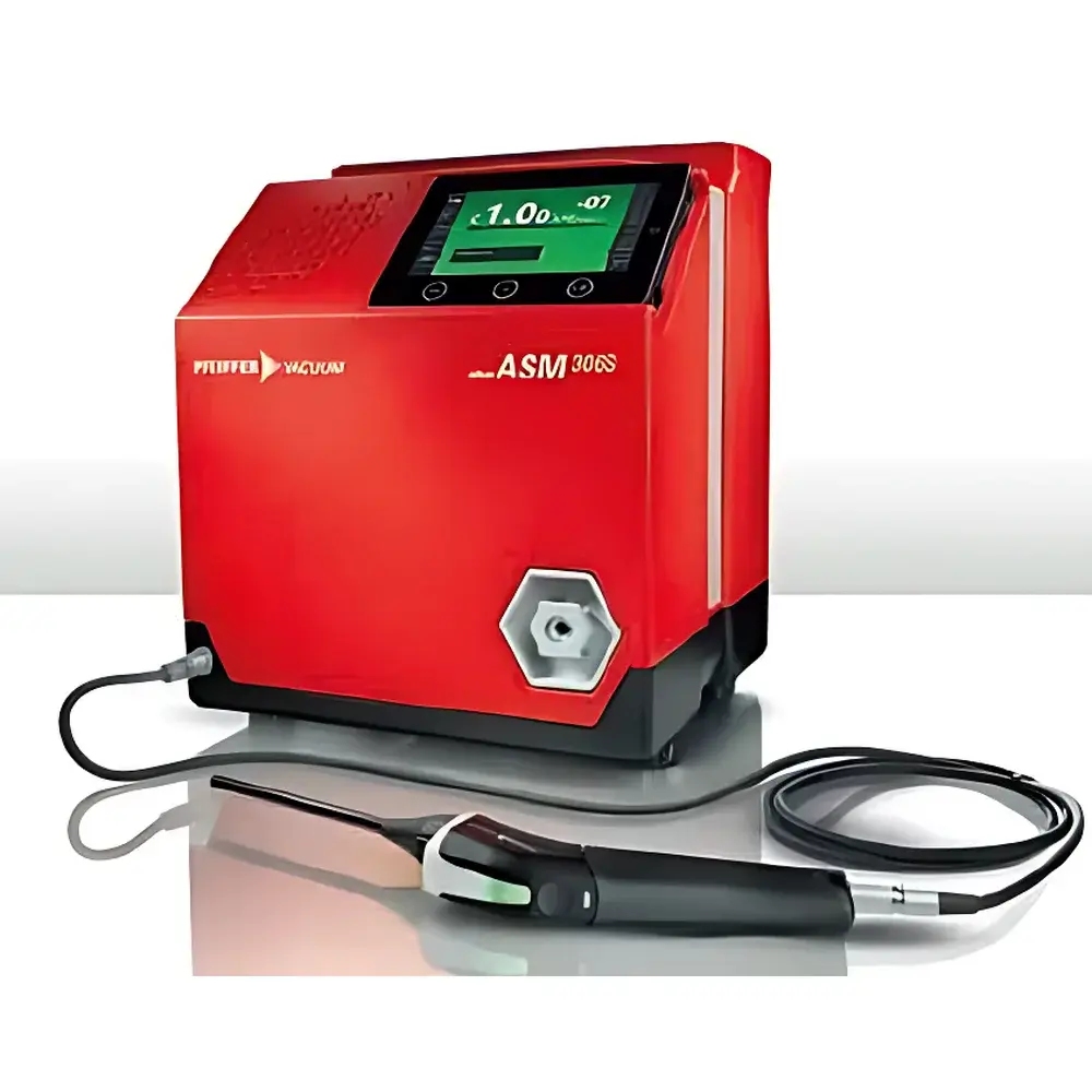 Pfeiffer Vacuum ASM306S Helium/Hydrogen Dual-Gas Sniffer Leak Detector