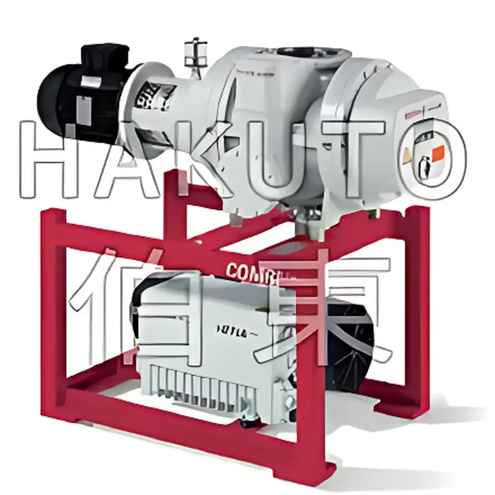 Pfeiffer CombiLine WU Series Rotary Lobe Vacuum Pump System