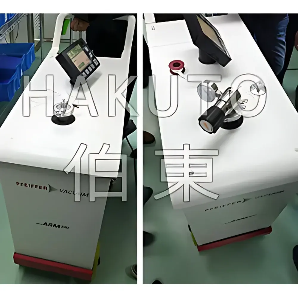 Pfeiffer Vacuum ASM390 Mobile Helium Mass Spectrometer Leak Detector