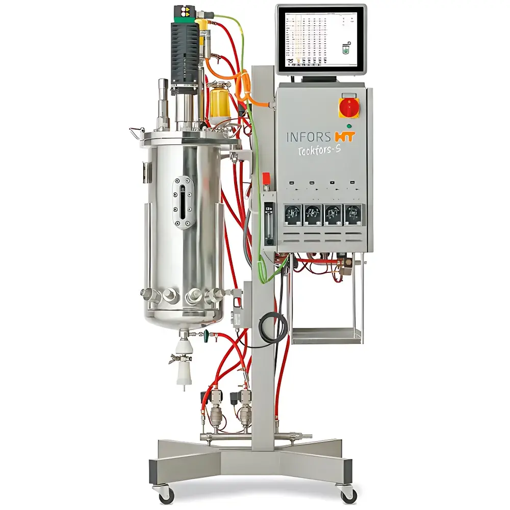 INFORS Techfors-S Sterilizable-in-Place (SIP) Pilot-Scale Bioreactor