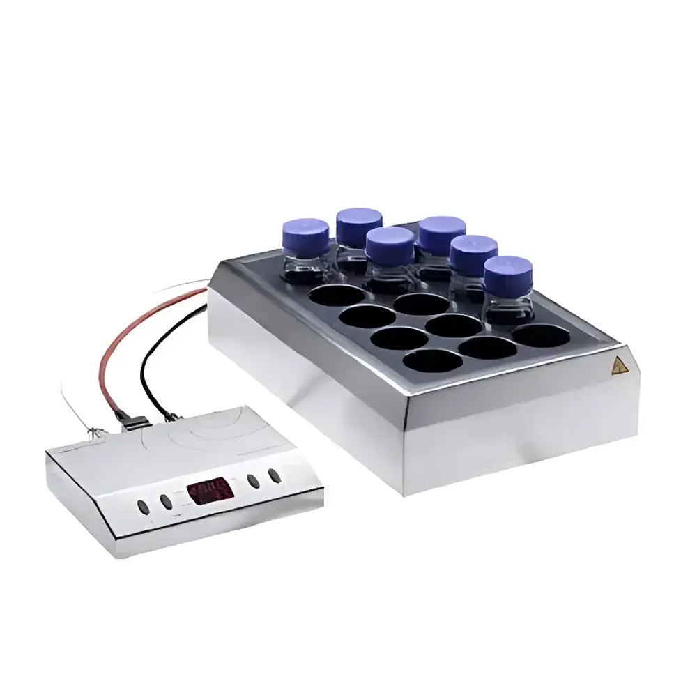 ChemTron SD15-100 Inductive Magnetic Drive Multi-Position Heated Dry Bath Stirrer