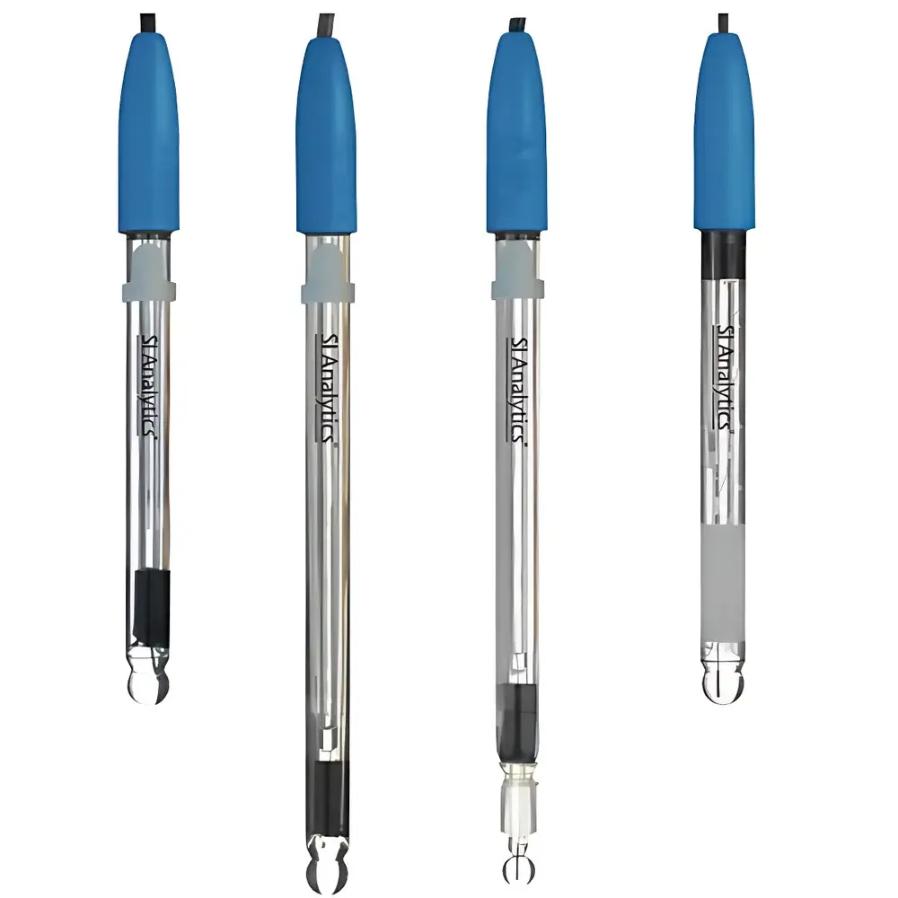 ChemTron ScienceLine A 161 1M-DIN-ID pH Electrode with Integrated Pt1000 Temperature Sensor