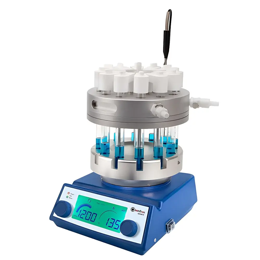 ChemTron PRS-12 12-Position Parallel Synthesis Reactor
