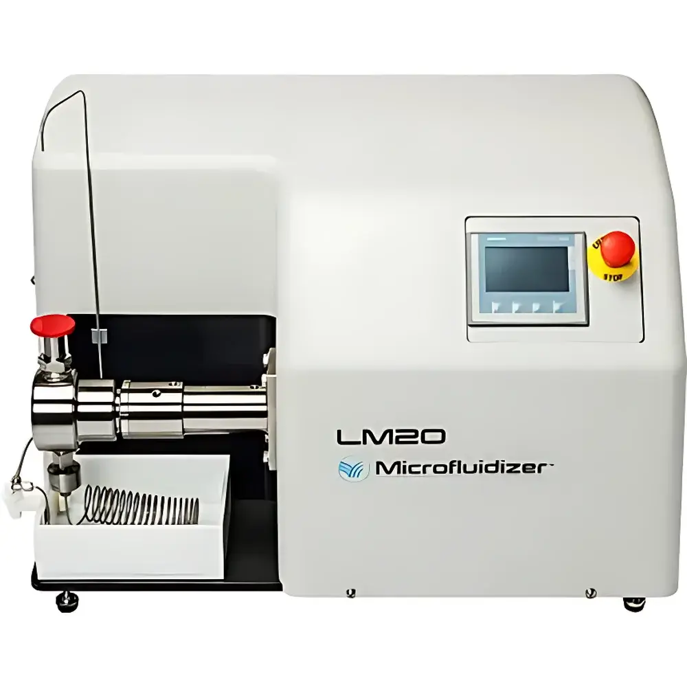 Microfluidics LM20 High-Pressure Microfluidic Homogenizer