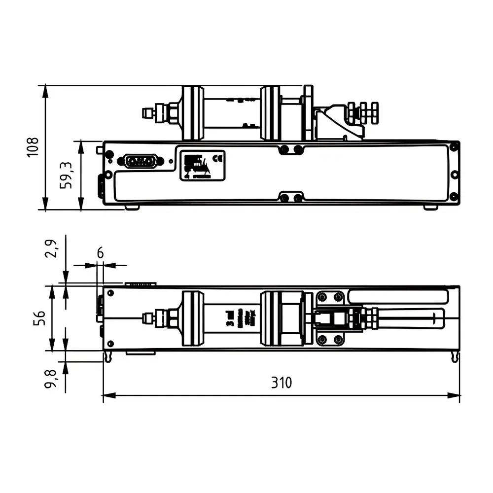 CETONI Nemesys M Medium-Pressure High-Precision Microfluidic Syringe Pump