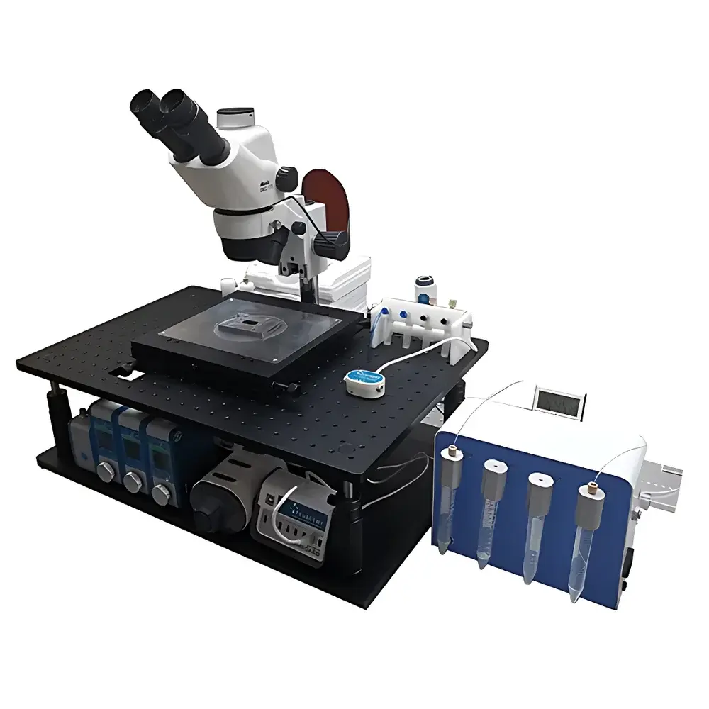 Fluigent-CETONI EOR Microfluidic Visualized Enhanced Oil Recovery System