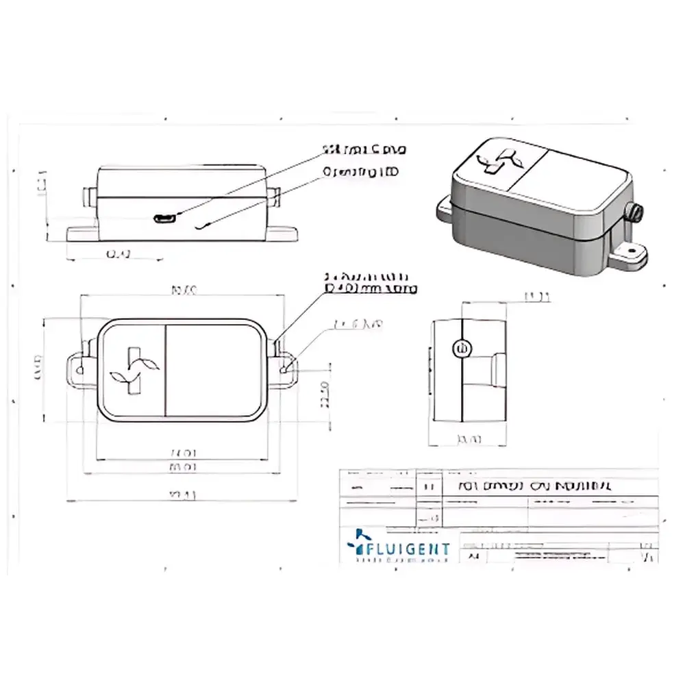 Fluigent NIFS Non-Invasive Industrial OEM Mass Flowmeter
