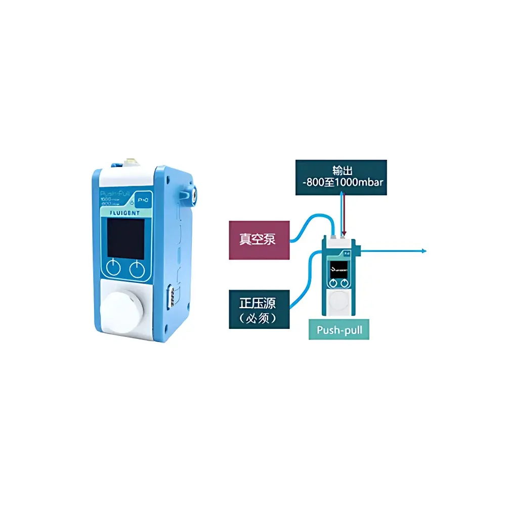 Fluigent Push-Pull Dual-Mode High-Precision Microfluidic Pressure Pump