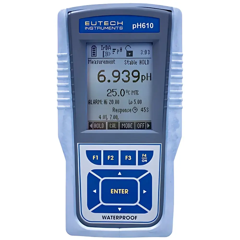 Thermo Fisher Scientific Eutech CyberScan pH 610 Portable pH/ORP/Temperature Meter