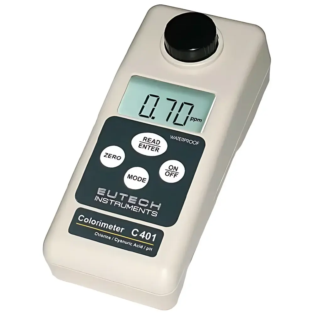 Thermo Fisher Eutech C401 Portable Residual and Total Chlorine, Cyanuric Acid & pH Colorimeter