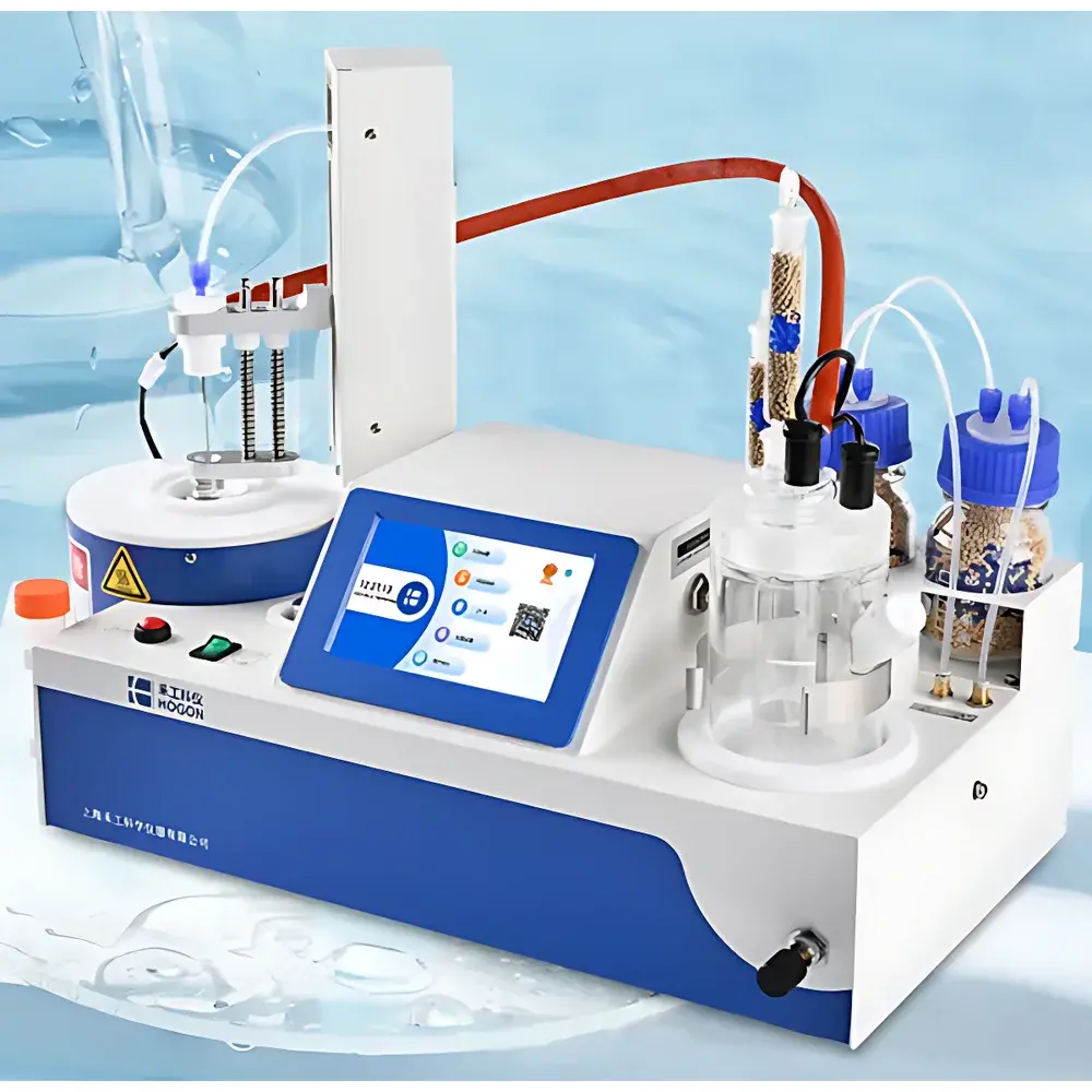 HOGON AKF-CH6 Coulometric Karl Fischer Moisture Titrator for Silicon-Based Composite Anode Materials in Lithium-Ion Battery Manufacturing
