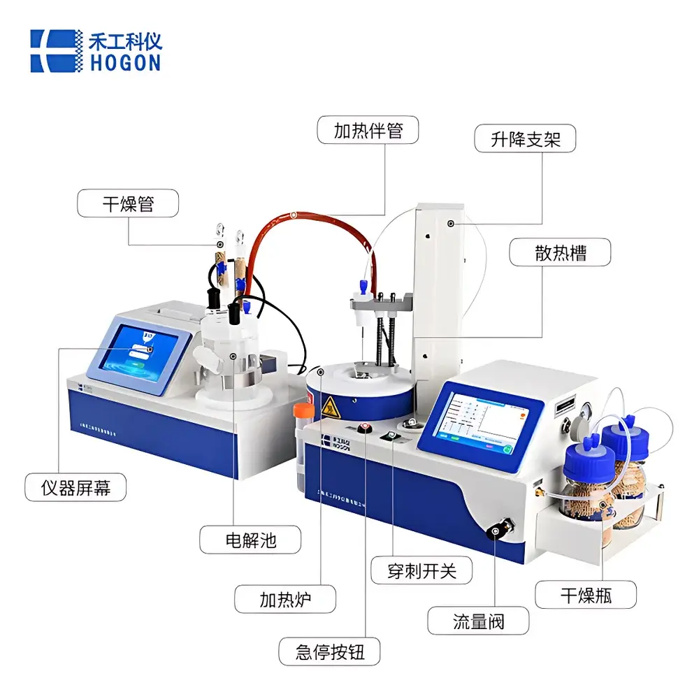 HOGON AKF-IS2020C Coulometric Karl Fischer Moisture Titrator