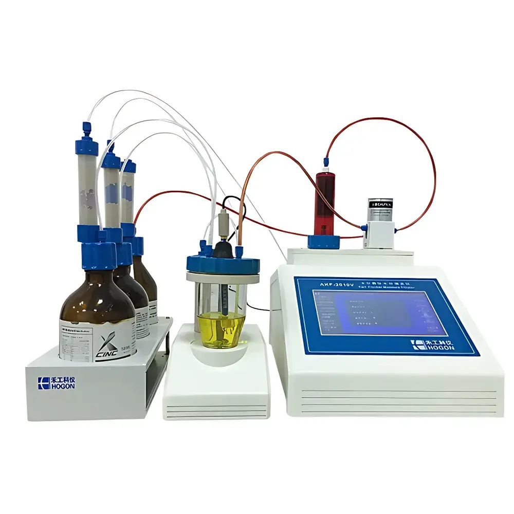 HOGON AKF-2010V High-Precision Automated Karl Fischer Coulometric & Volumetric Moisture Titrator