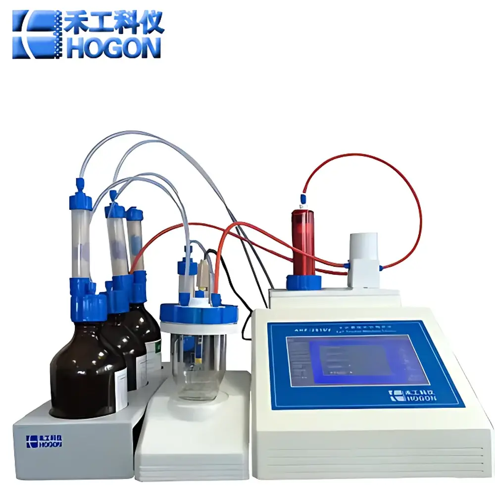 HOGON AKF-2010V High-Precision Automated Karl Fischer Coulometric & Volumetric Moisture Titrator