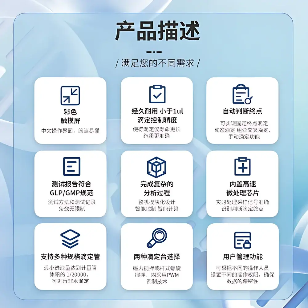 HOGON CT-1plus Multifunctional Fully Automatic Potentiometric Titrator