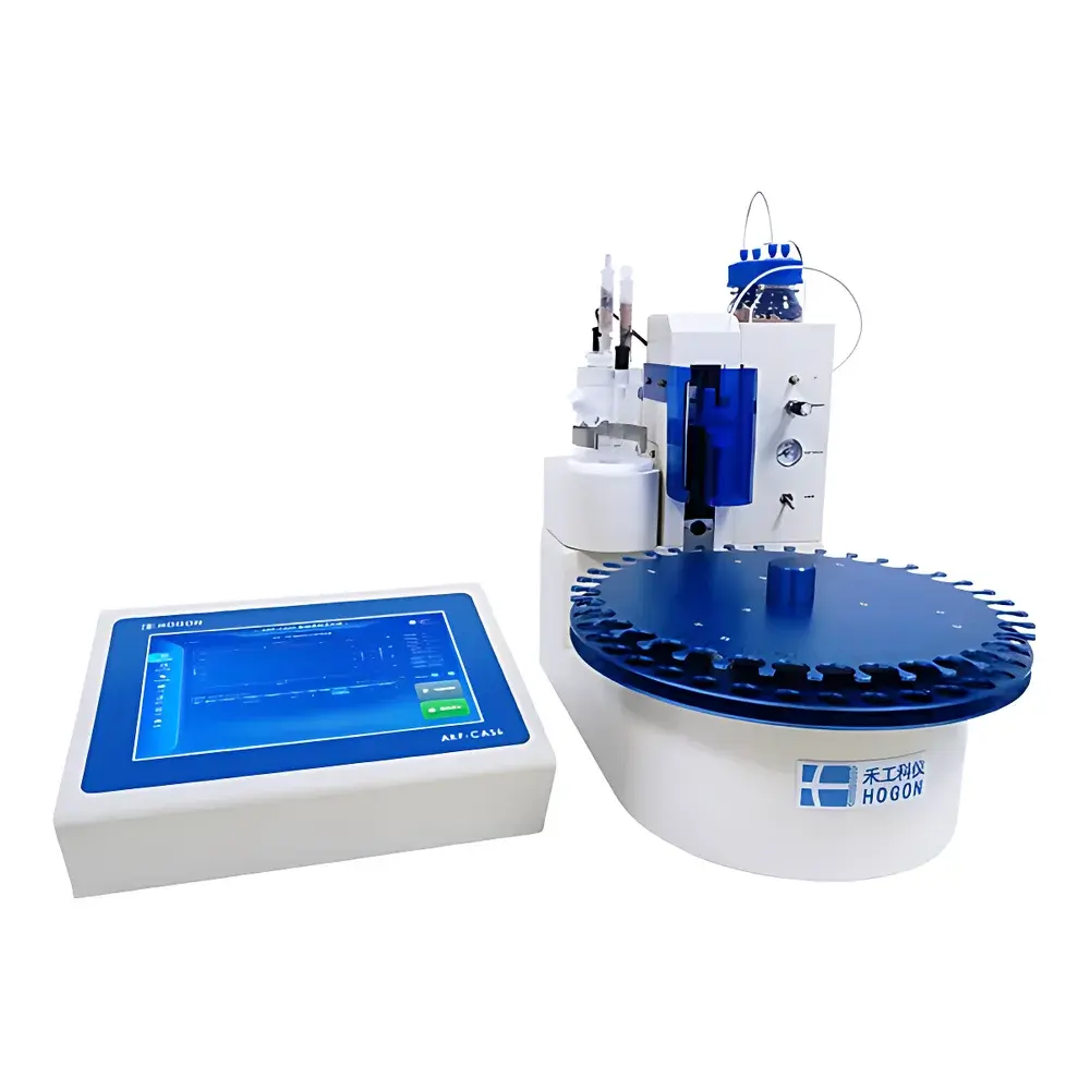HOGON AKF-CAS6 Multi-Station Automated Karl Fischer Coulometric Moisture Analyzer for Plastic Pellets