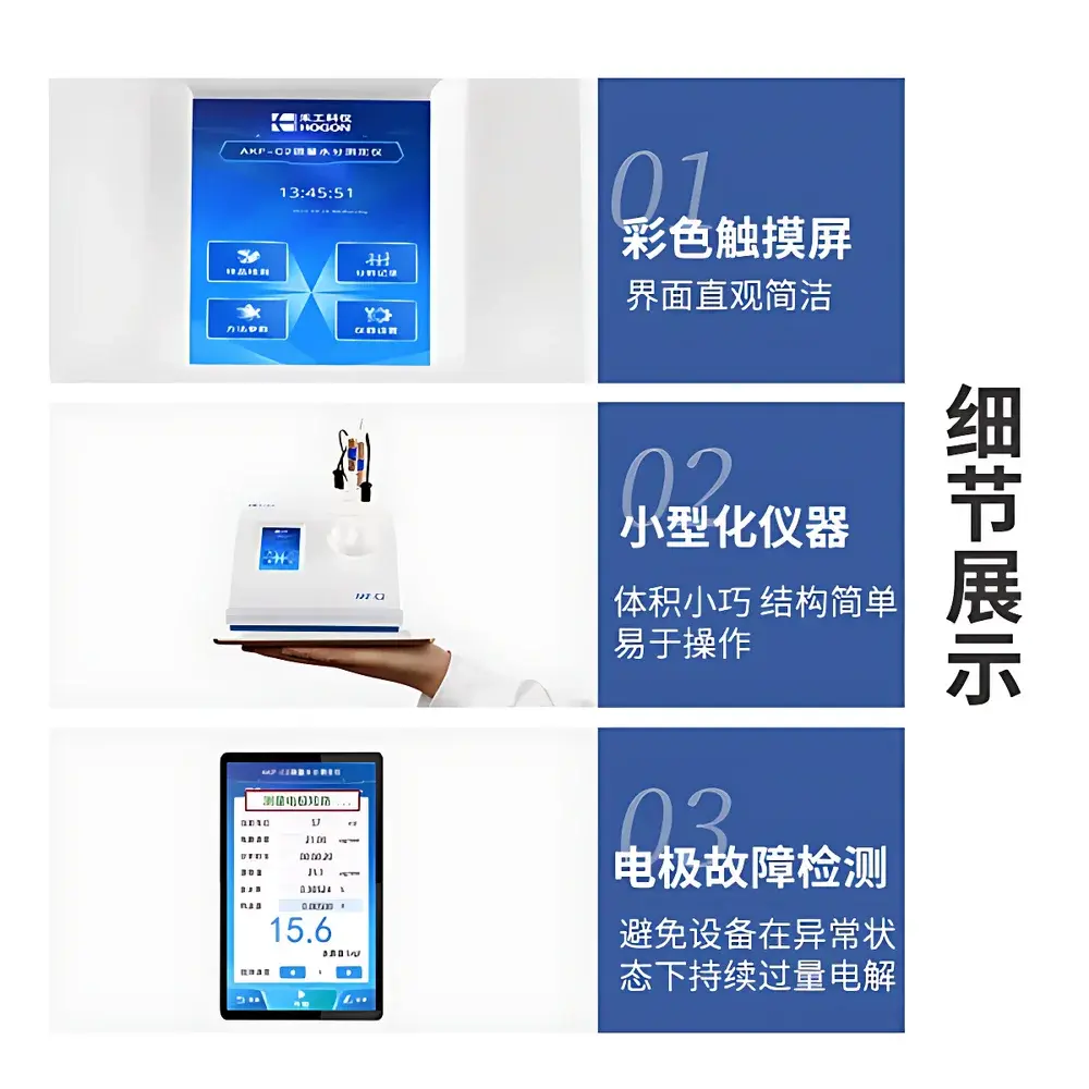 HOGON AKF-C2 Coulometric Karl Fischer Moisture Titrator